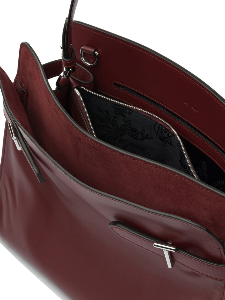 Le Tanneur  Shoulder Bags - Bordeaux | 7735e1cea8f59fe26cb8efe198496af4aaf0895f