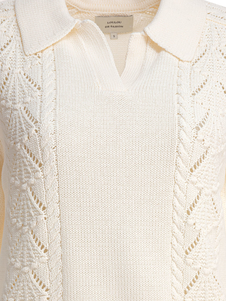 Loulou De Saison  Polo shirts - White | c45d12ea9bed3c67e65bb98bc8d1a87dce1035ac