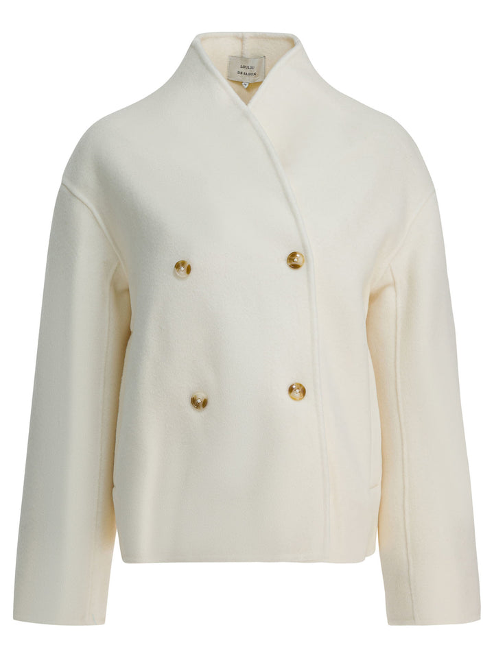 Loulou De Saison Meyer Jackets and Coats - White | 4c0735fc103d51c83c481bf01f3ca05cd623fd24