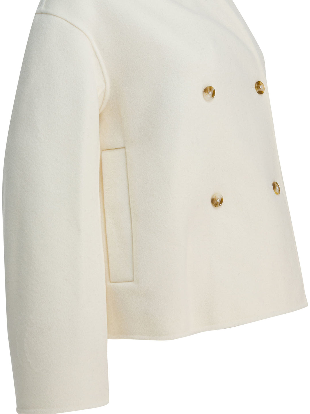 Loulou De Saison Meyer Jackets and Coats - White | 973065b5fb64784ff3b8f96974acd1675080f523