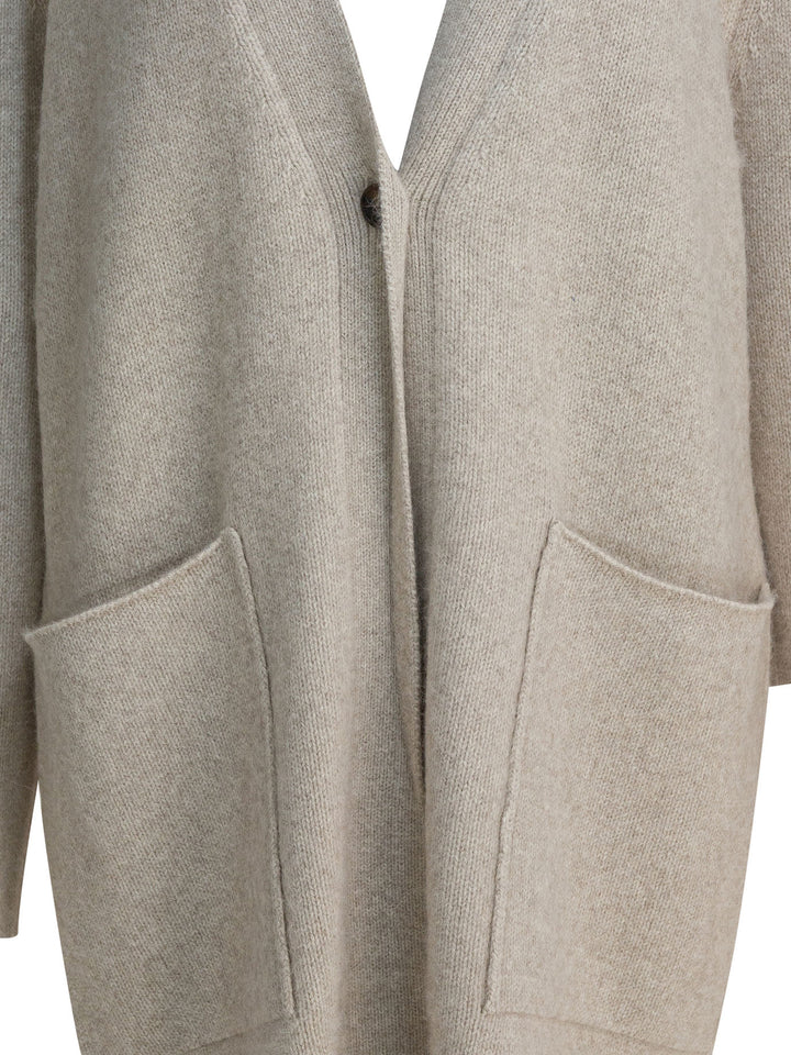 Loulou De Saison Smet Knitwear - Beige | 5c40209ceebbe9ac1d4a325f9b56bc266b9a54cd