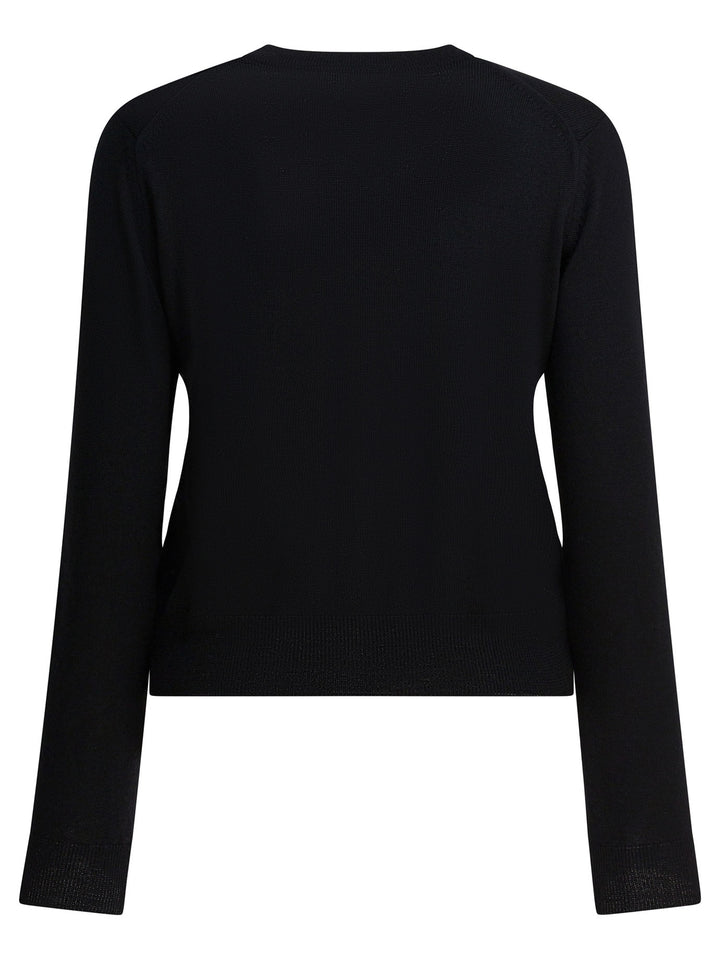 Maison Kitsuné Baby Fox Knitwear - Black | 2df5968fb70155a430b9fedcac4498adae1318da