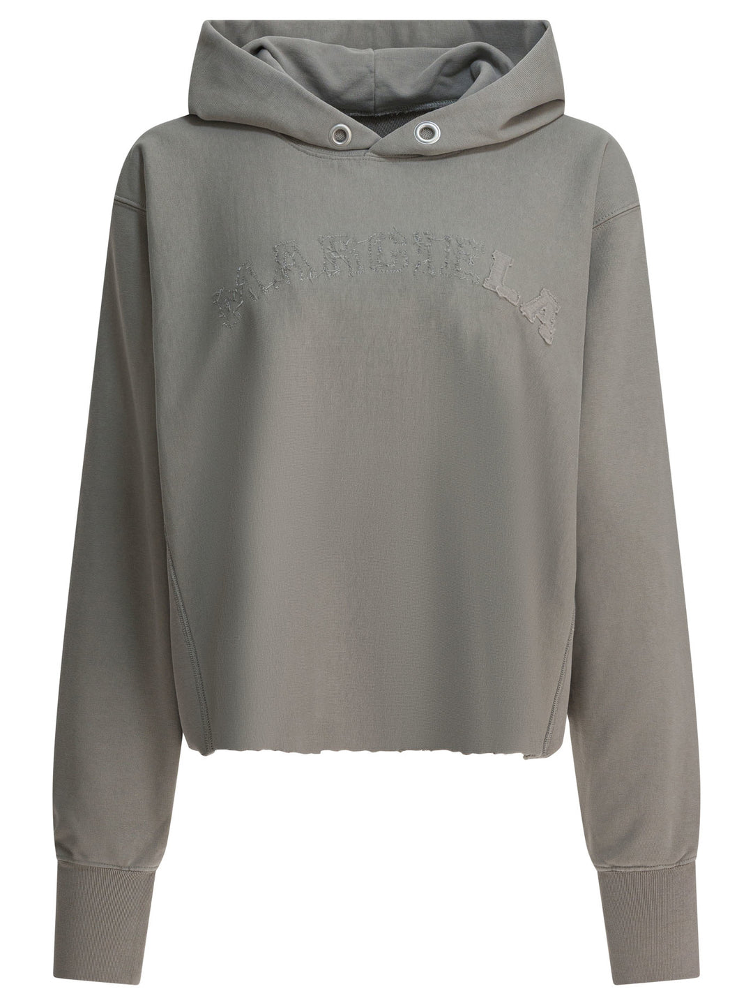 Maison Margiela Cotton Hoodie Sweatshirts - Grey | 00438ab5409ea3eed337c43120274b0000d0e6c7