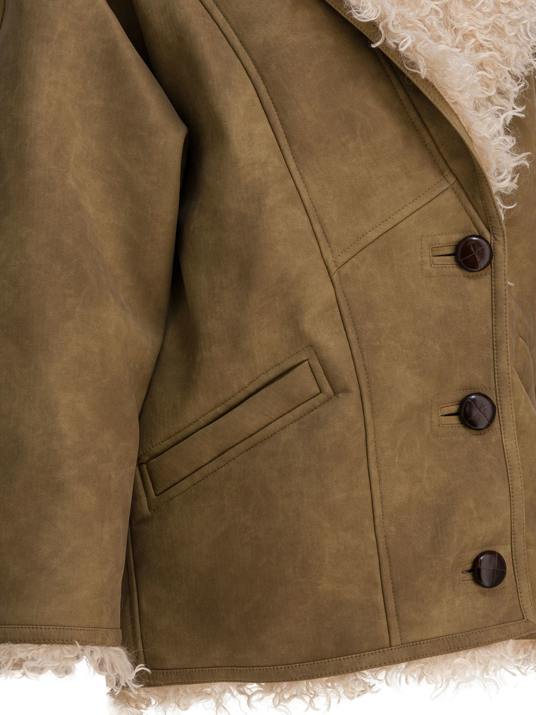 Marant ÉToile Clea Jackets and Coats - Brown | 4719acfbad6e55b9f1fa46b555144a90957e38bc