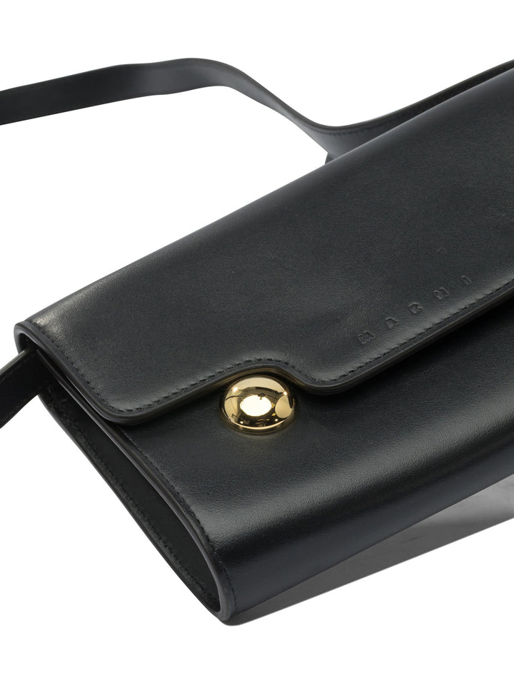 Marni Trunkaroo Crossbody Bags - Black | 457f156180e1d4622e88ac5832cd1e057b277138