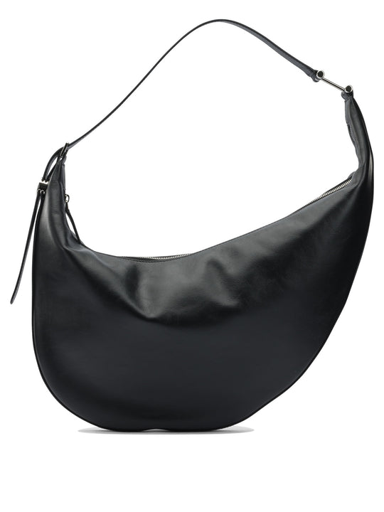 Dot Shoulder Bags Black