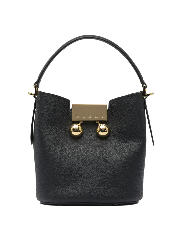 Marni Trunkaroo Handbags - Black | 65b7add14c472f1b2d2df295f7016e7af15b1fbc