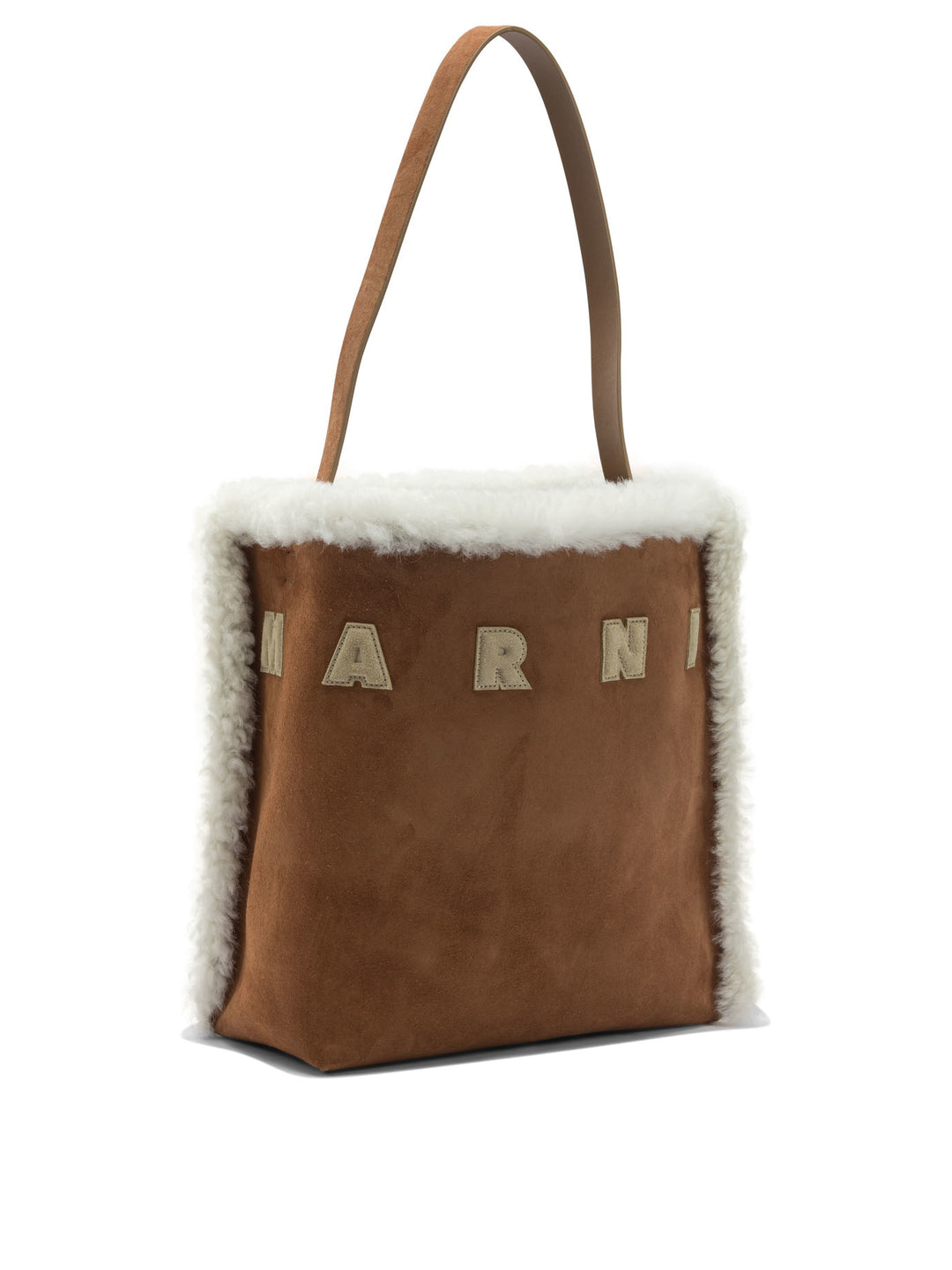 Marni Museum Shoulder Bags - Brown | b31d7e4e8c53460d248fa35eee882c21836bb219