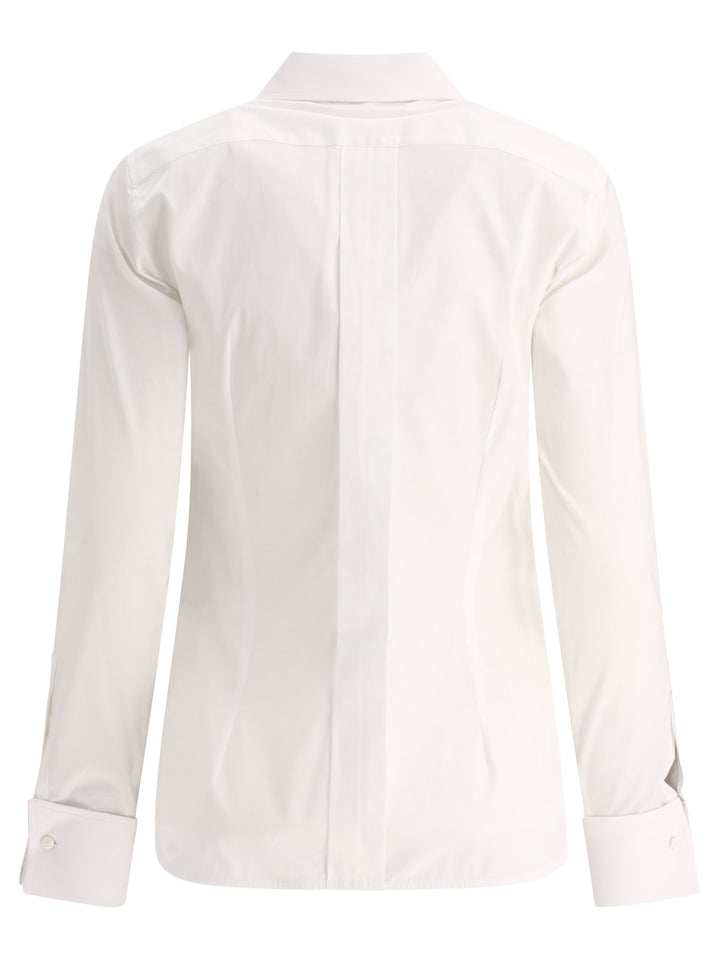 Max Mara Cotton Shirt Shirts - White | 82b99307106193310ec12ba4c2e8ce14e698abe7