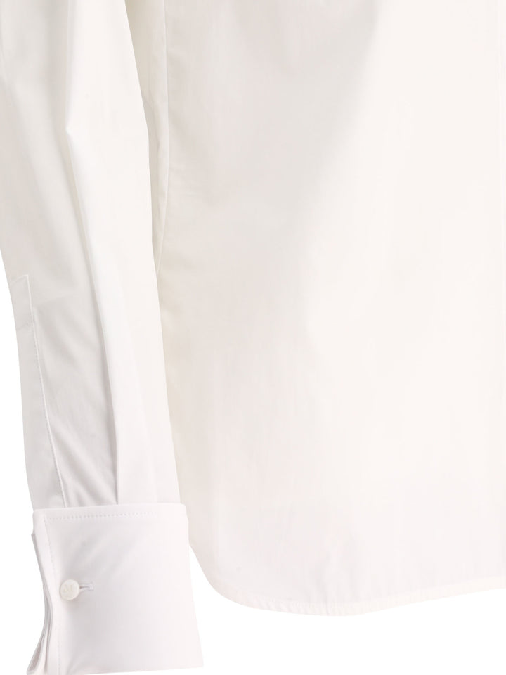 Max Mara Cotton Shirt Shirts - White | 023d9c45bc65426531cc14f06d4014f3b17126cb