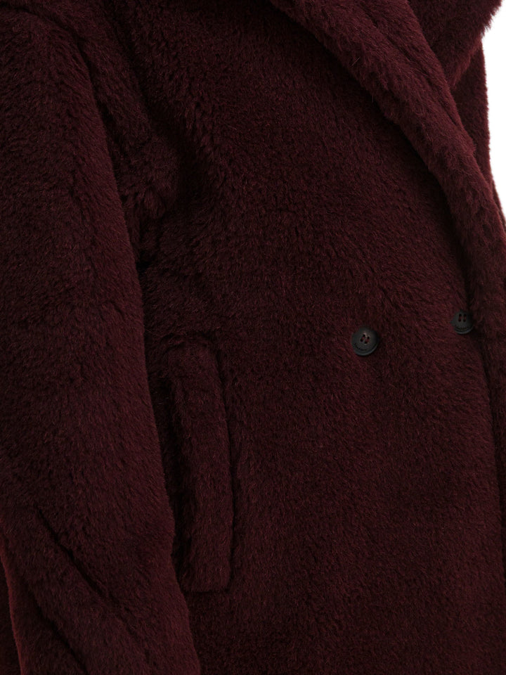 Max Mara Teddy Bear Icon Coat Jackets and Coats - Red | ed25aa79147b4fbd91ba322964c59ee5e3bb210c