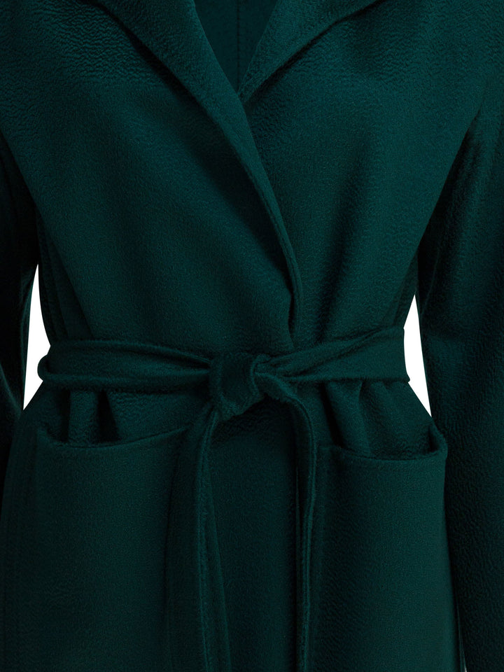 Max Mara Cashmere Midi Coat Jackets and Coats - Green | c16b8765cbe4f3a868825b89d481604f5d23621a