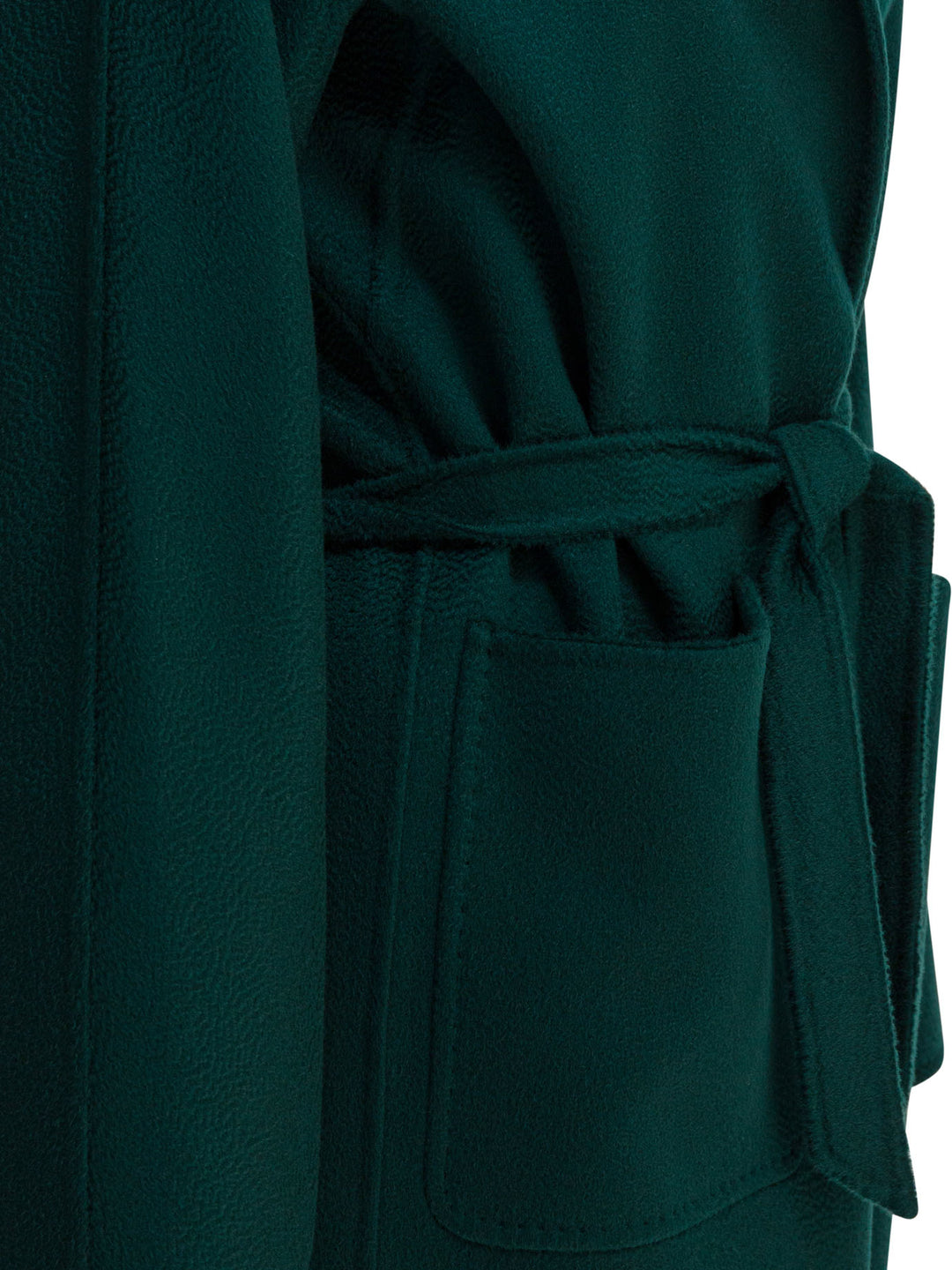 Max Mara Cashmere Midi Coat Jackets and Coats - Green | b47d7c2a8bea69e27d0958bd7ff63a7bffb50a7c