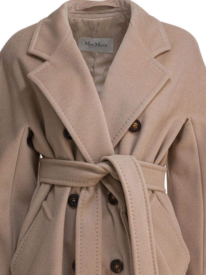 Max Mara 101801 Jackets and Coats - Beige | ef1310d989314bca8d34fa33248e49be8669dffe