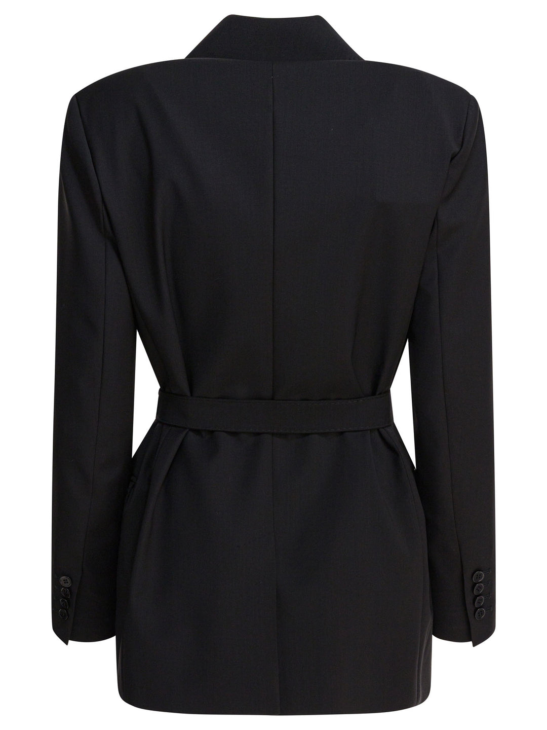 Max Mara Wool Canvas Blazer Jackets and Coats - Black | de29e4b4282e91a5fbf2252ed0d0f1403047d8bf