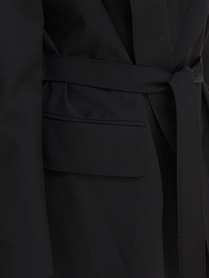 Max Mara Wool Canvas Blazer Jackets and Coats - Black | e630b5c78c19a91c5bc10918b5e7f0315d9fe36e