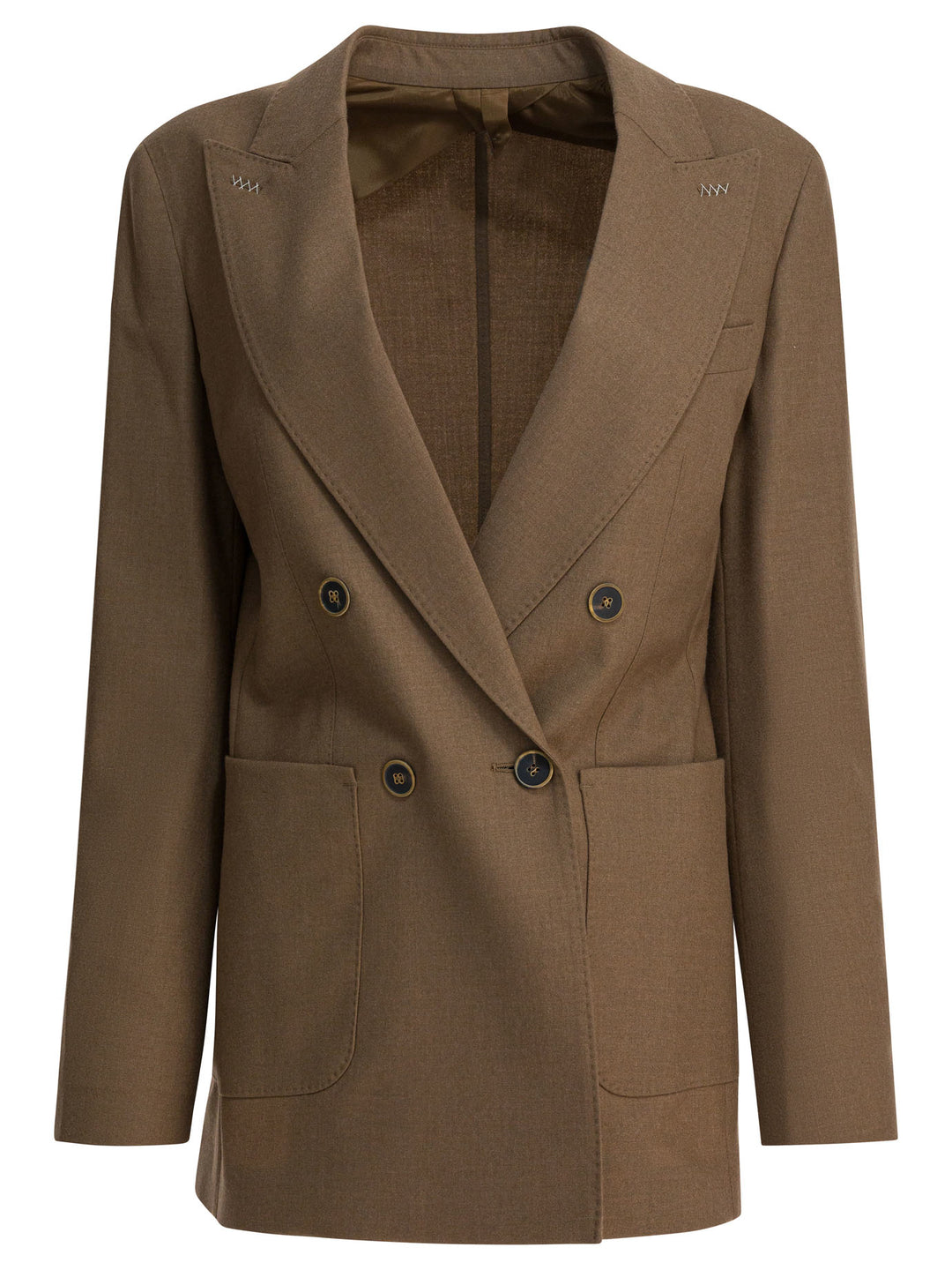 Max Mara Cashmere Blazer Jackets and Coats - Brown | 130e53b536655e602c362c17e319c7319276beab
