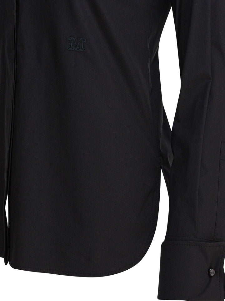 Max Mara Cotton Shirt Shirts - Black | 27d2a6e1a32143f68886bc590826e6fb4db765c3