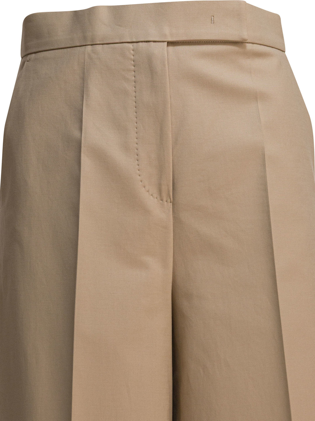 Max Mara Wide Leg Trousers - Beige | 56fbd4426a704047716f0ac09bb6594a03bbd8bf