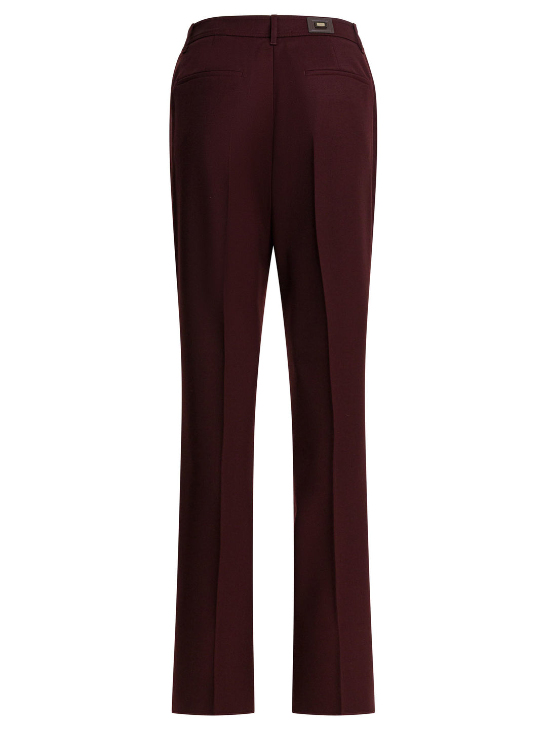 Max Mara Wool Pants Trousers - Red | 715f0fea2c949e7bee7fb41b4649869ba32b98b2