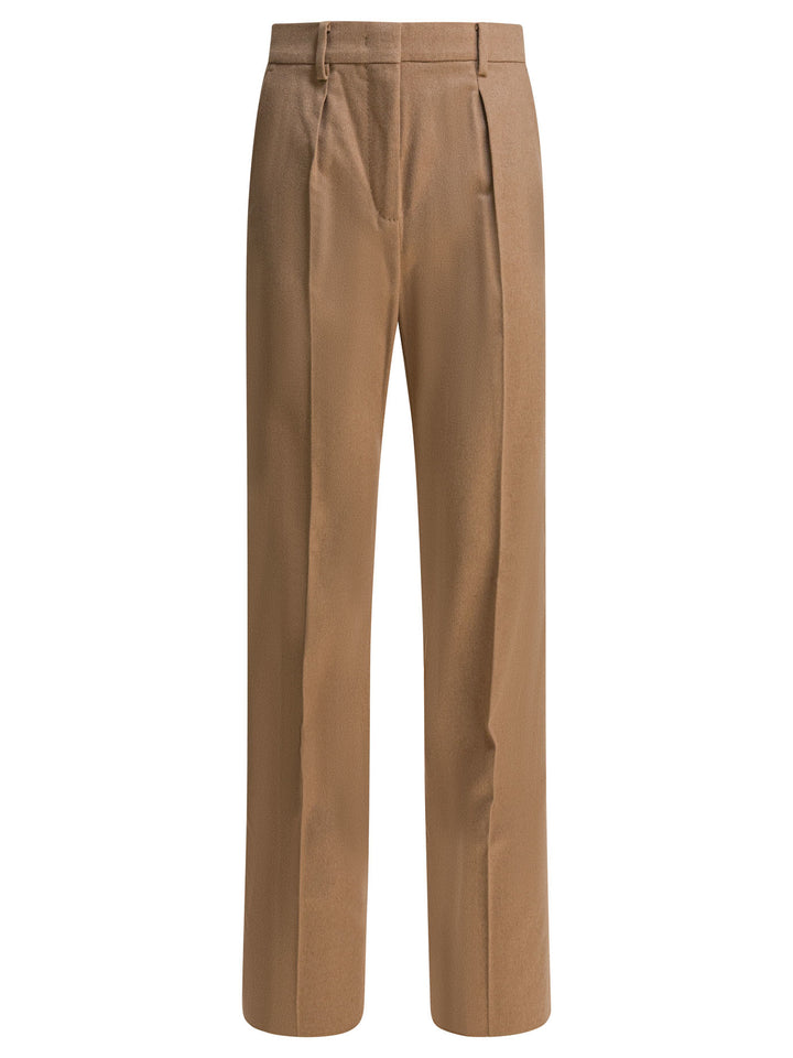 Max Mara Men's Pants In Camel Trousers - Brown | 945ba06a17bfe66d220963e1e42d072770754321
