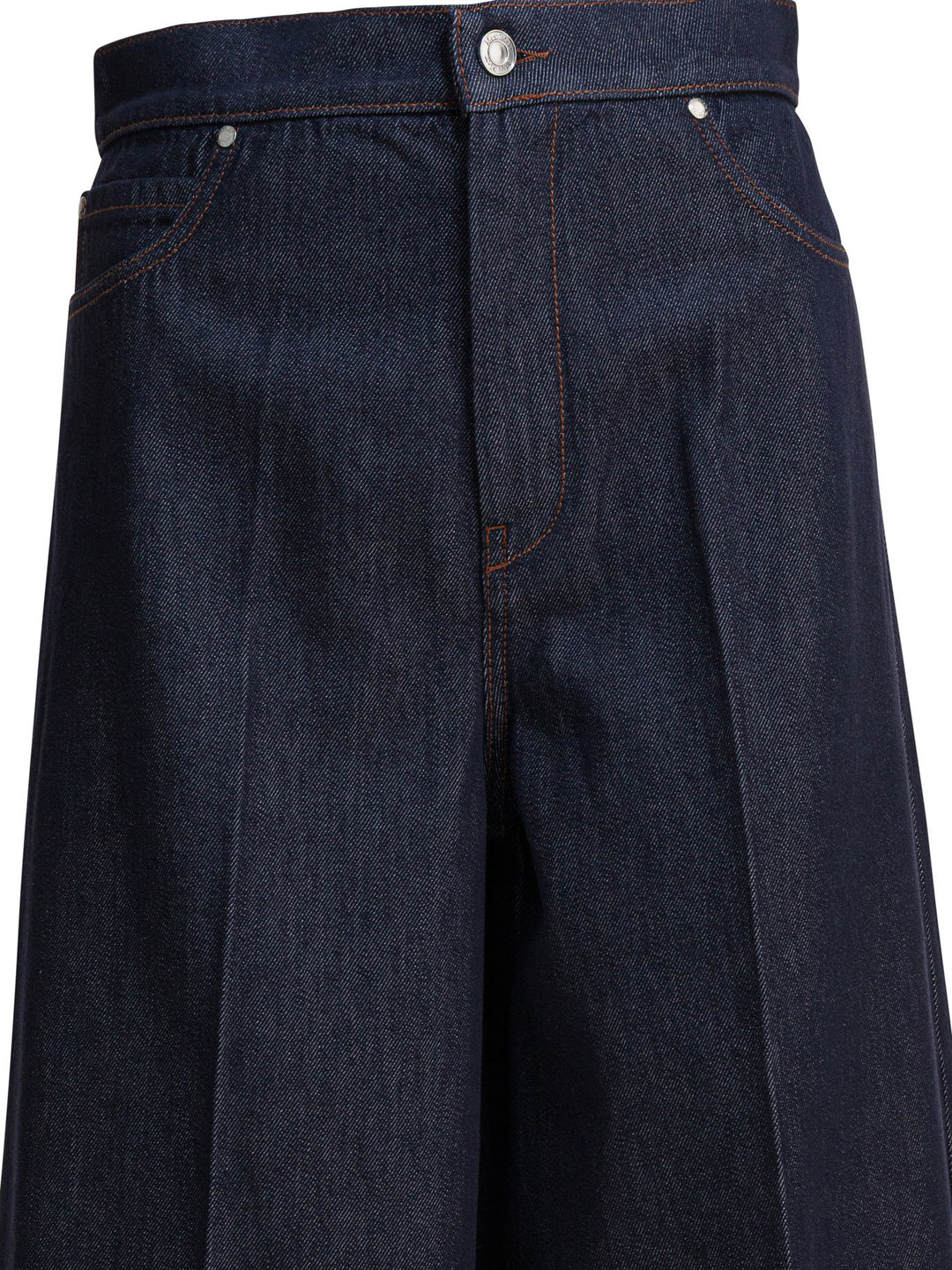 Max Mara Denim Wide Leg Jeans - Blue | 2375b1689ceedbc4e8021765551fcfd4cff63881