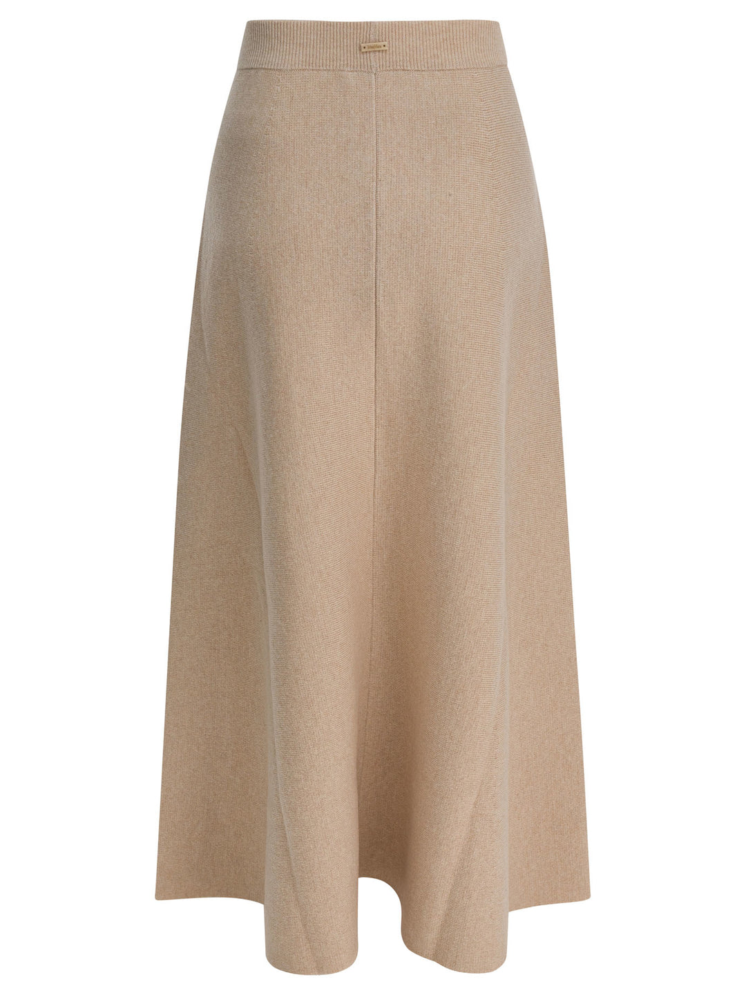 Max Mara Wool And Cashmere Flared Skirt Skirts - Beige | 63454b89c38ff7f5ef405031da35e6af503cabe7