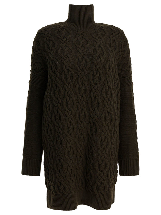 Wool And Cashmere Dress Dresses Green