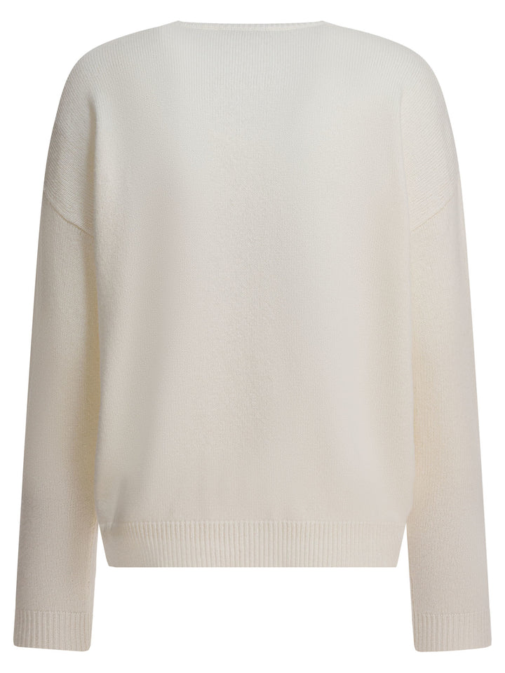 Max Mara Wool And Cashmere Sweater Knitwear - White | bc6085020d26574e31039d58562b12f94ae90e38