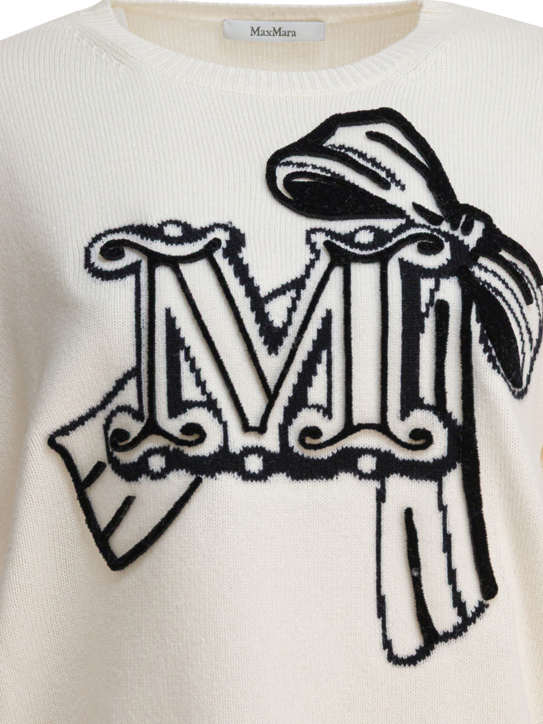 Max Mara Wool And Cashmere Sweater Knitwear - White | 746e85258425a78dfdc7ec5bc45b13d419775013