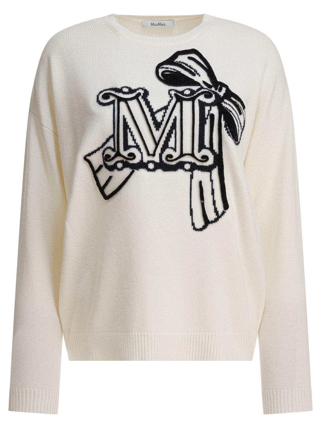 Max Mara Wool And Cashmere Sweater Knitwear - White | 8e33ae62930338cf53b5e1d9821e57c0b115103e