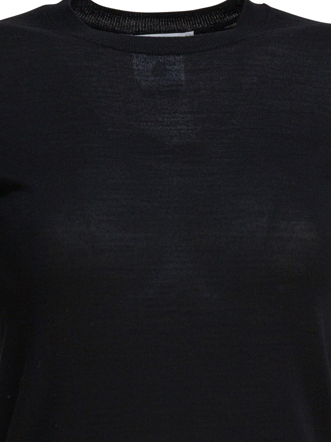 Max Mara Basic Wool Sweater T-shirts - Black | ab018b557a5a818c74d9cf051e1ba96ef237789a