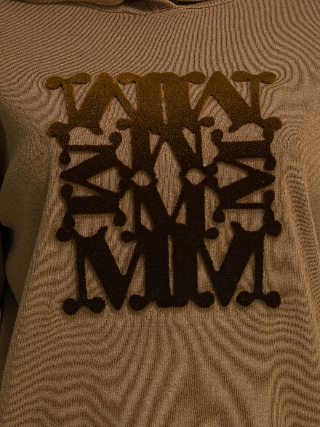 Max Mara Virgin Wool Hooded Sweater Knitwear - Brown | 7d001088a6aede5a1342e05ee38f9aee0db743e4