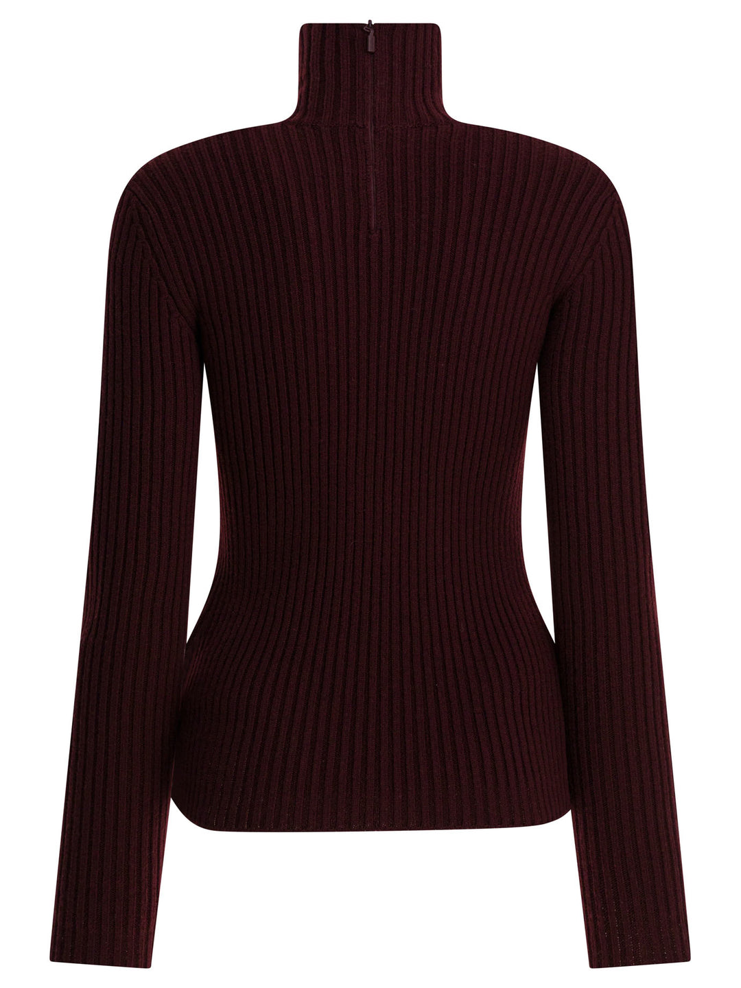 Max Mara Wool And Cashmere Turtleneck Sweater Knitwear - Bordeaux | edeec9d298262bf44974a22a3983e58f765e0b0f