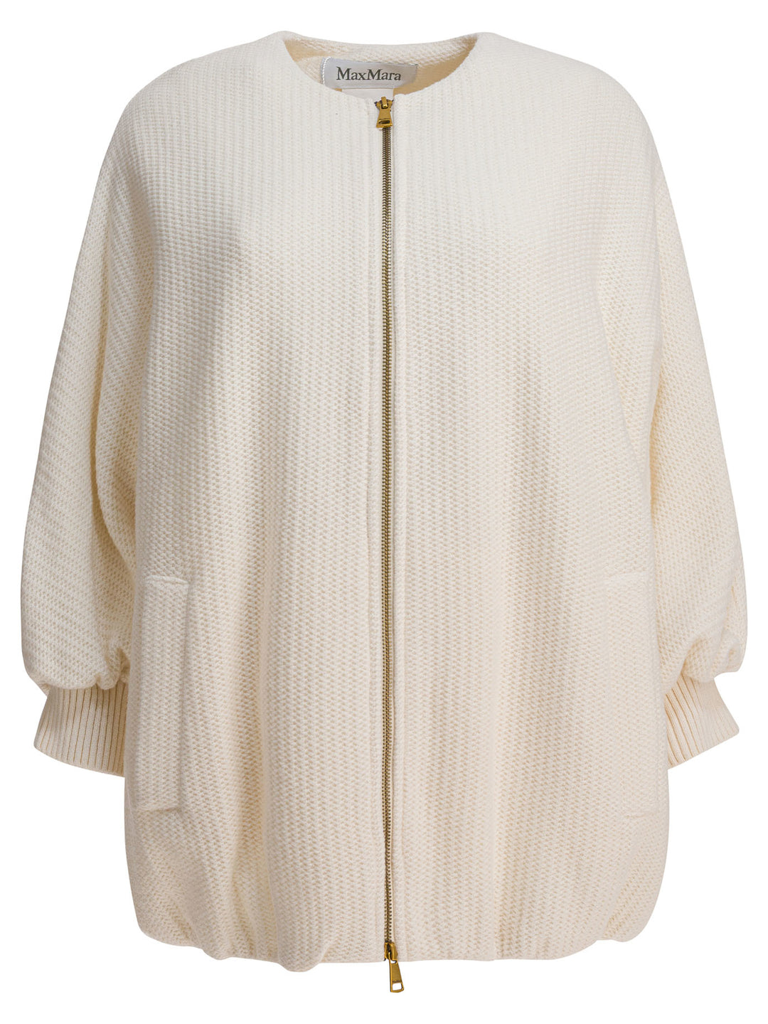 Max Mara Wool And Cashmere Jacket Jackets and Coats - White | 37f9342b0e50526d990f40a4f3f8460194f52cd1