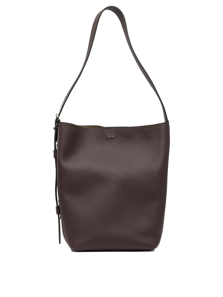 Max Mara Archetipo Shoulder Bags - Bordeaux | af34e3a5b2ac529f7853a915b8e0068c76e71fc5