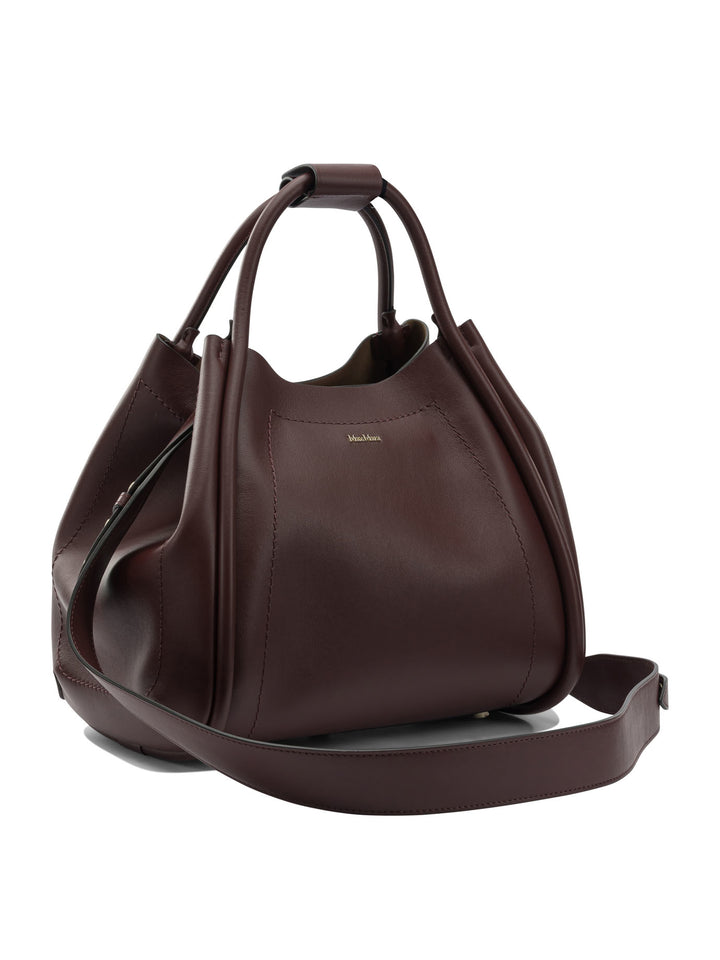 Max Mara Marine Handbags - Bordeaux | 6d96d6c505feed0d240051c49bd838e6914ac138