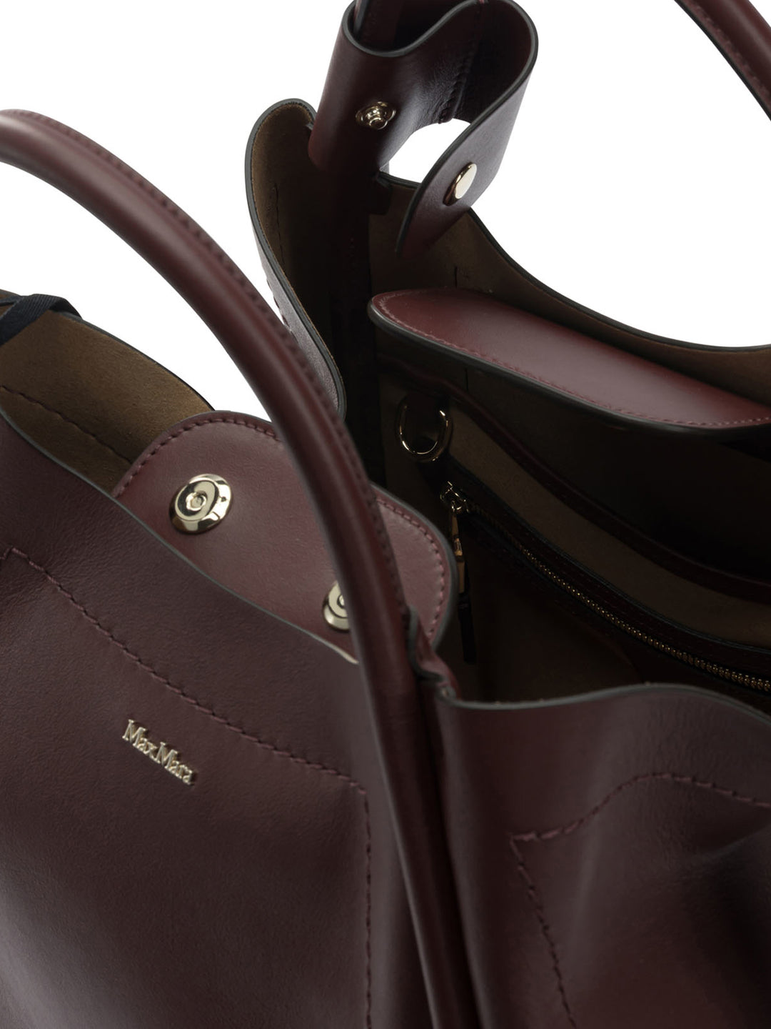 Max Mara Marine Handbags - Bordeaux | fb0fb46825f474b5b9a4604e217c4c0d72b9fc7e