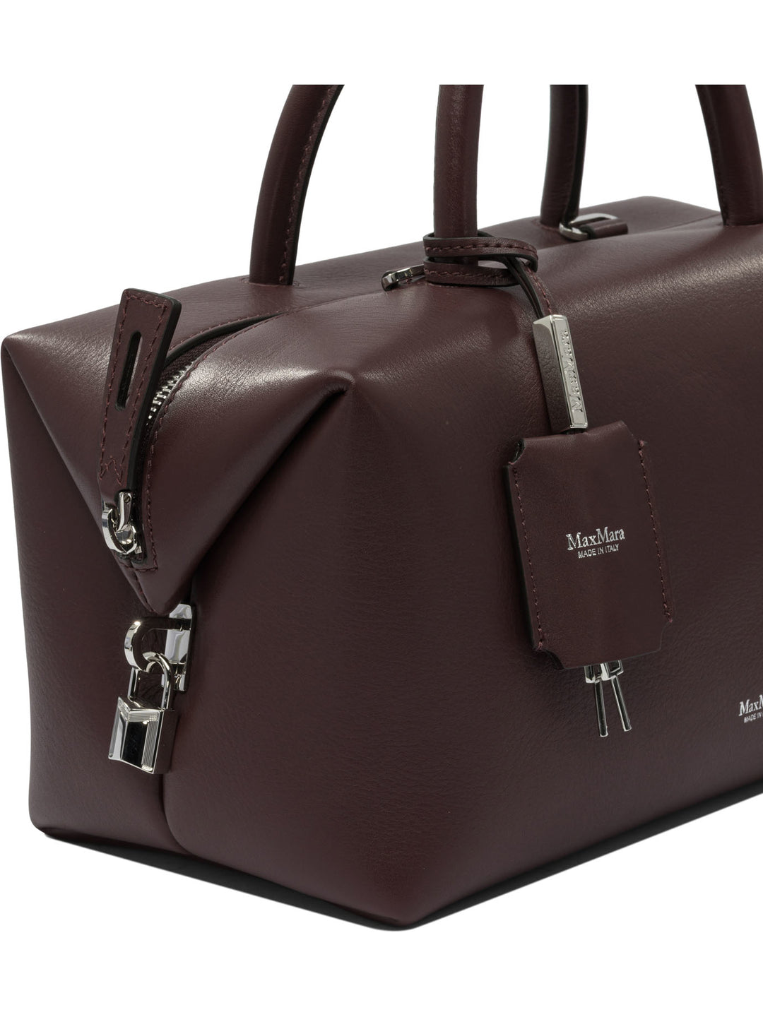 Max Mara Satchel Handbag Handbags - Bordeaux | 6851098882f7069a6f3bf7e23dd2ea280158fe5c