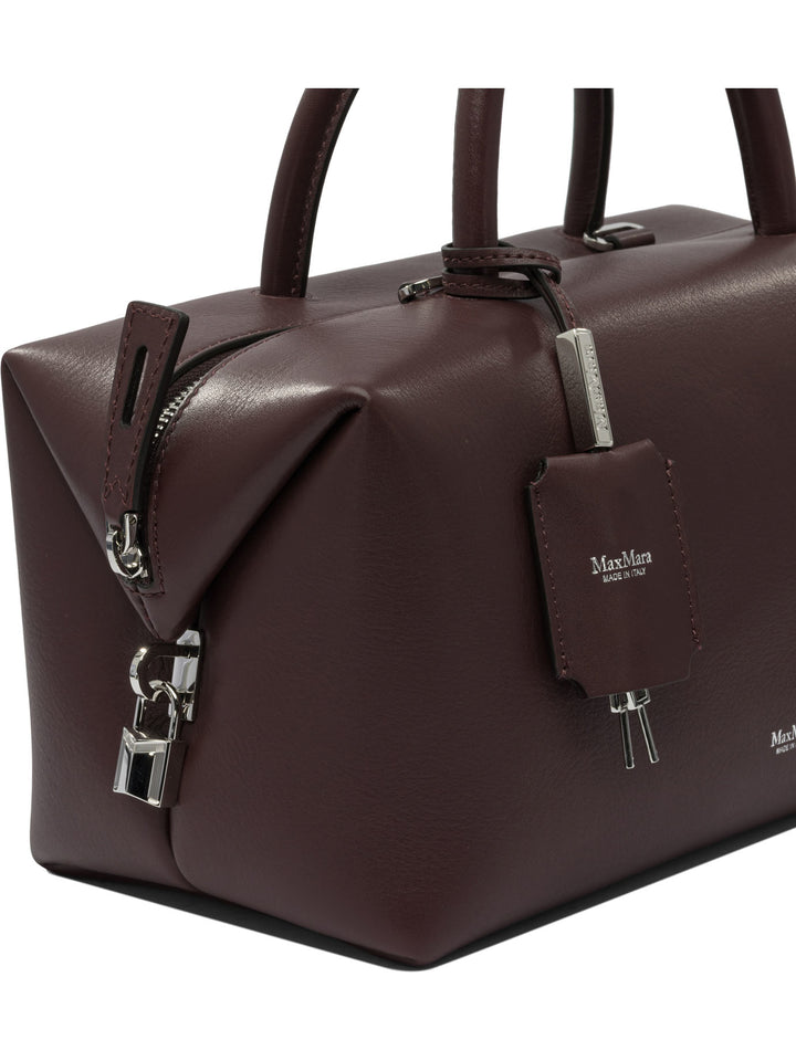 Max Mara Satchel Handbag Handbags - Bordeaux | 6851098882f7069a6f3bf7e23dd2ea280158fe5c