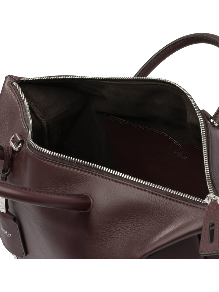 Max Mara Satchel Handbag Handbags - Bordeaux | 921ae404b69f14e18e02d0506ff48781d8f6f6b3