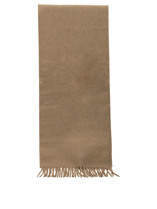 Scarf In Camel Sciarpe & Foulard Brown