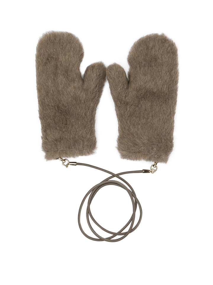 Max Mara Wool Gloves - Brown | b9cab9beb164410109741d457e46c2552f140b01