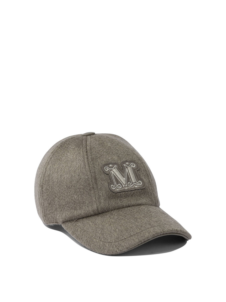 Max Mara Cashmere Trucker Hat Hats - Grey | 21d6058d2fea0c1abb338d18ebddd6a063bb0b67