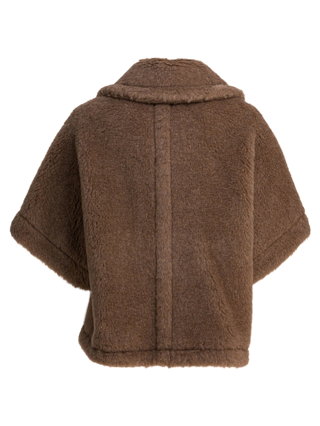 Max Mara Teddy Fabric Cape Jackets and Coats - Brown | f6570ecf013904f7a84ef1439a29cd9fcf26a418
