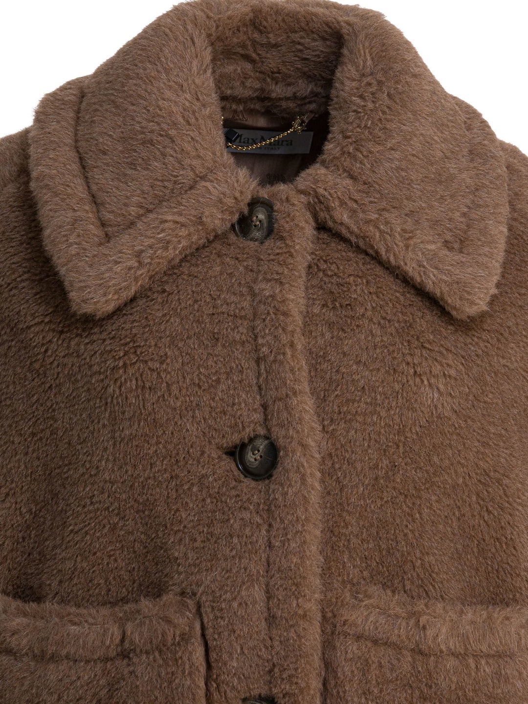 Max Mara Teddy Fabric Cape Jackets and Coats - Brown | 949a8836eab3ef5f2abc6a8d728c6b0e6baf1c71