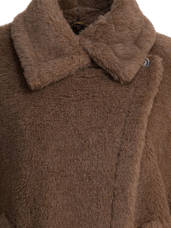 Max Mara Alpaca And Wool Cape Jackets and Coats - Brown | c40ec7a2bda1b314530840f5d3d211334f0fb2e7