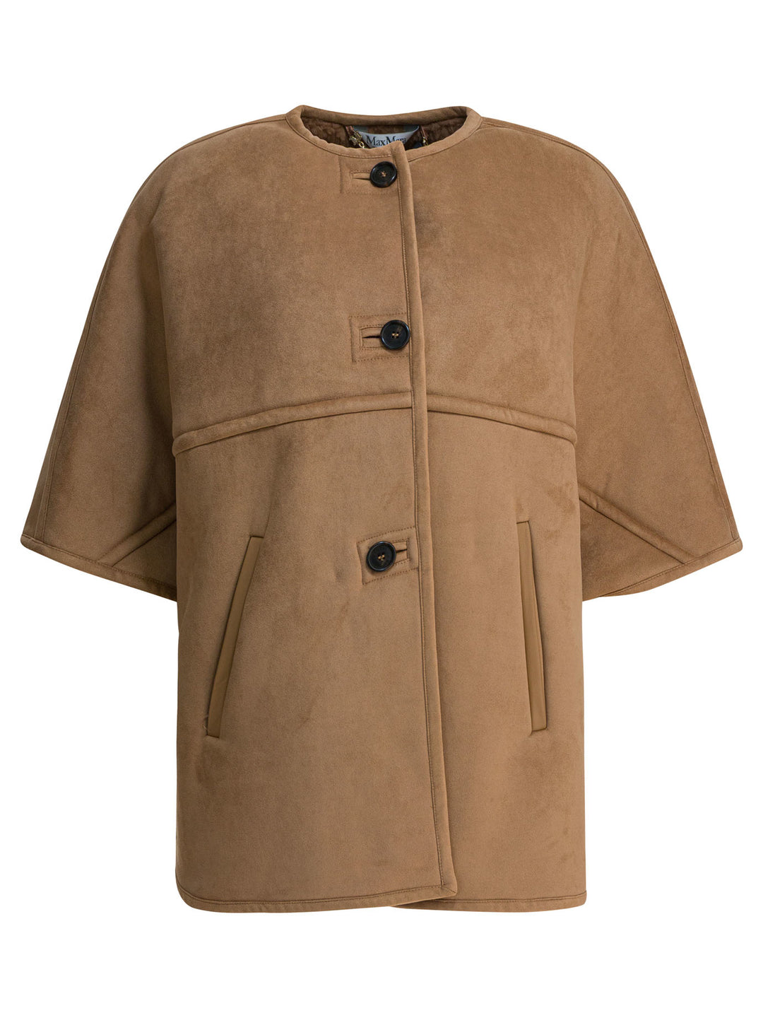 Max Mara Cape In Camel Jackets and Coats - Brown | f02c340acf3c5b82aaf19d2166457b8522b9dd61