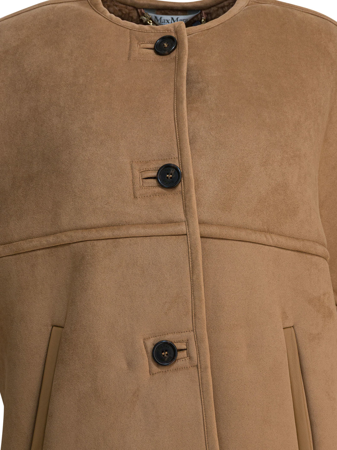Max Mara Cape In Camel Jackets and Coats - Brown | b2840b3147b50e8179d3125306e56aa1e0ed169b