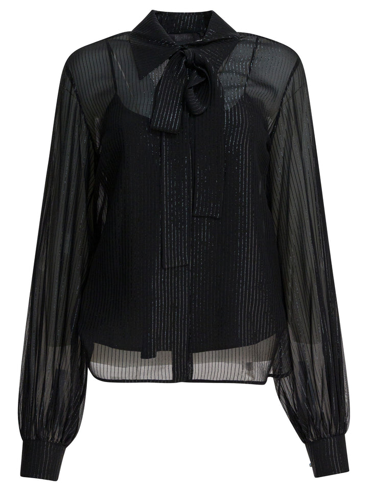 Max Mara Pianoforte  Shirts - Black | 43c473137cd4a6bde91e97360b1d2fcf7d391d1d